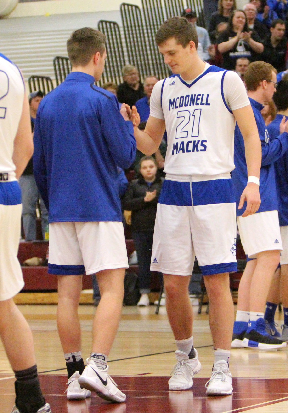 McDonell boys basketball vs South Shore at Spooner 3-10-18